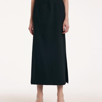 Straight Slit Half Skirt