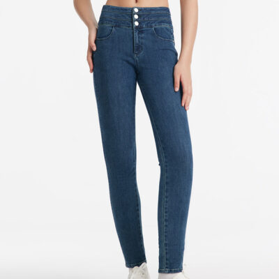 Denim Sheath High-Waisted Women Jeans