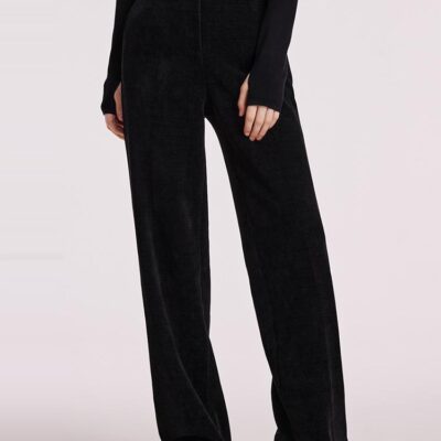 Knit Straight Full Length Pants