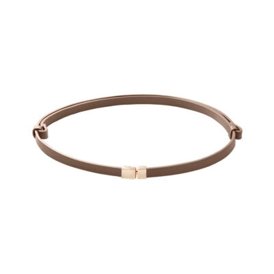 Chic Thin Leather Belt