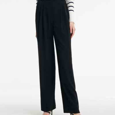 High-Waisted Straight Women Pants