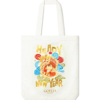 Cartoon Dragon Printed Tote Bag