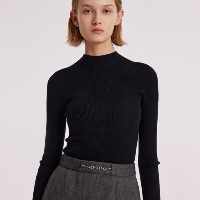 Machine Washable Wool Seamless Sweater