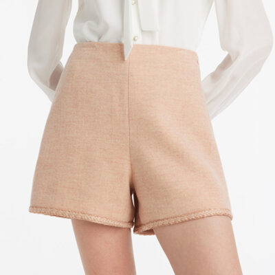 Washable Wool A-Line Women Shorts