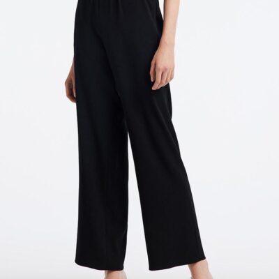 Triacetate Ankle-length Straight Pants