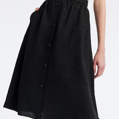 Xiang Yun Silk Knee-Length Women Skirt