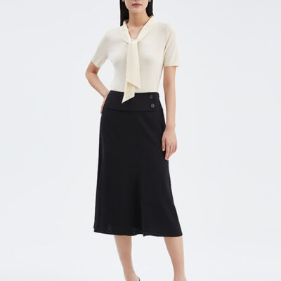 Triacetate Plain Mermaidl Women Skirt