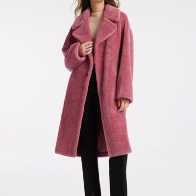 Lamb Wool Oversized Teddy Coat